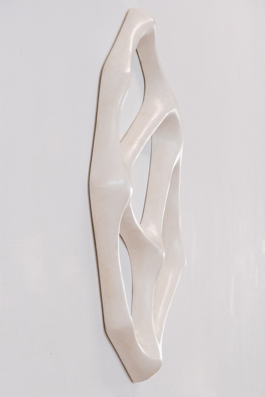 Mural #2 in wax, plaster and steel by Thomas Lelouch &mdash; White Noise